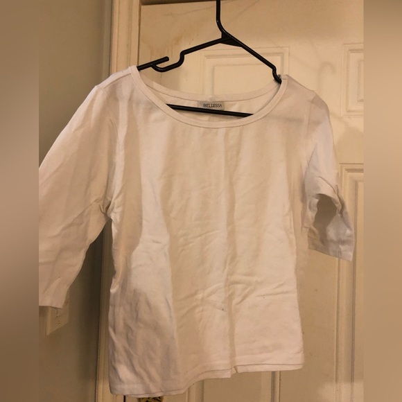 π-White Tee- - Picture 3 of 5